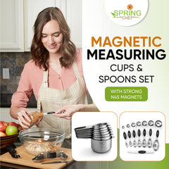 Spring Chef dual-ended spoon showing narrow and round ends for spices and liquids