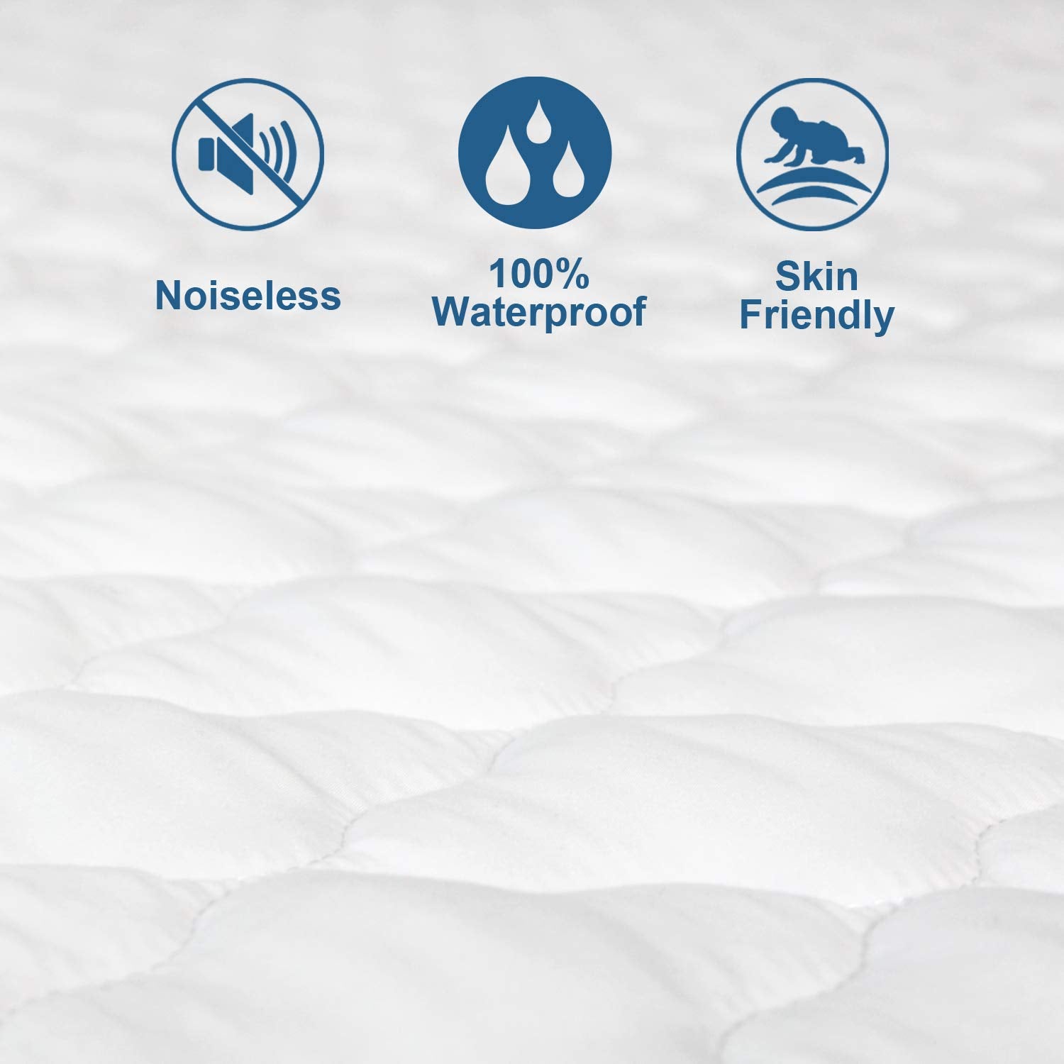 SPRINGSPIRIT waterproof TPU backing shown to demonstrate reliable liquid protection
