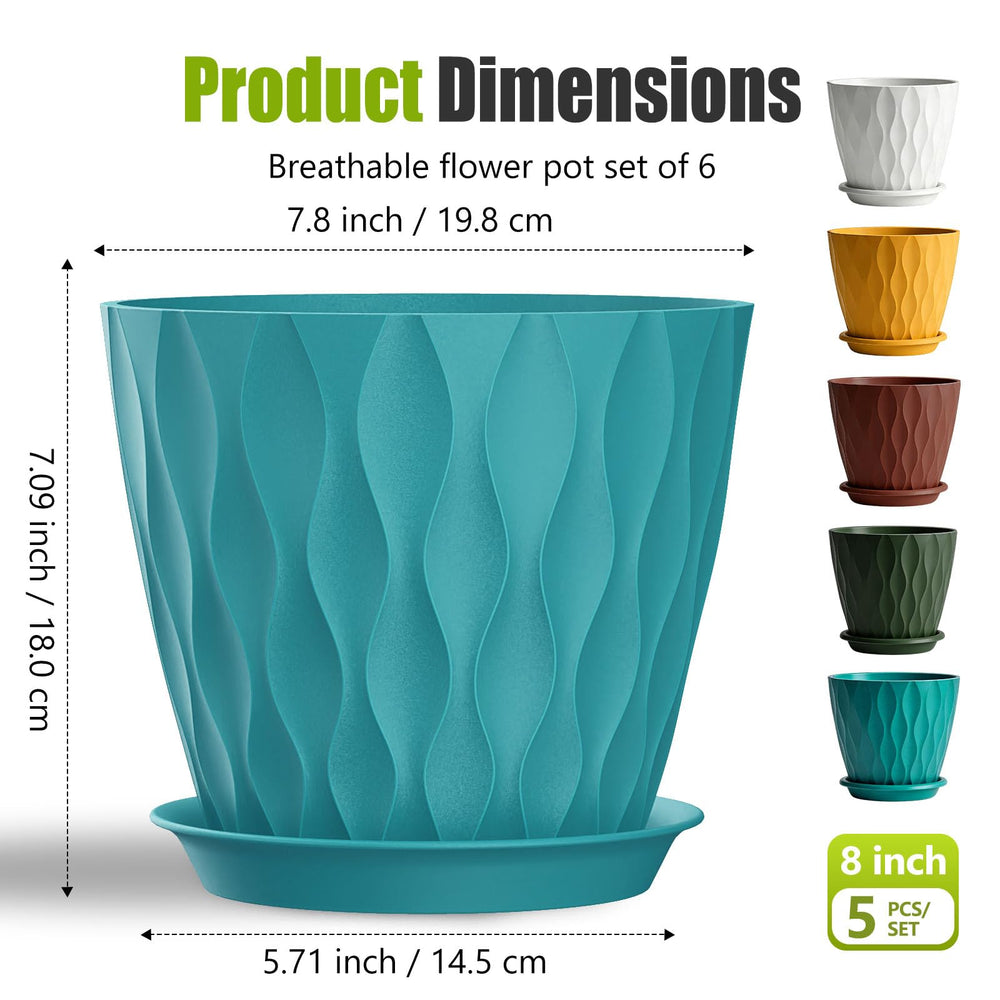 SQKH side profile with potting soil, supports healthy root growth