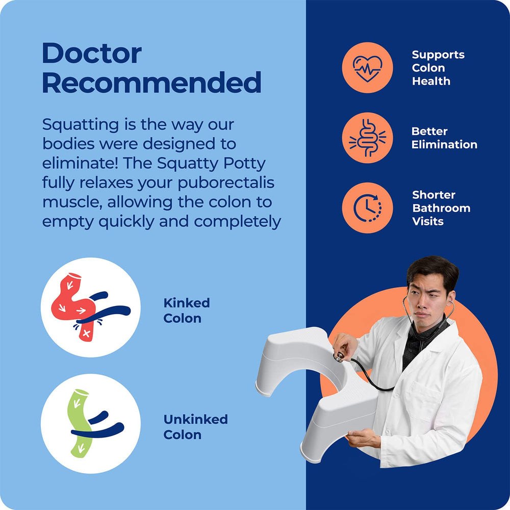 Squatty Potty platform close-up showing slip-resistant surface for steady foot placement