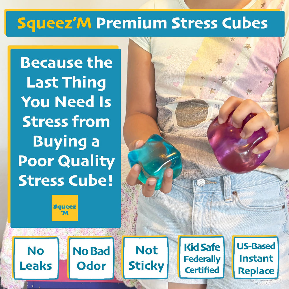 Squeez'M close-up of outer shell texture highlighting tear-resistant surface benefit