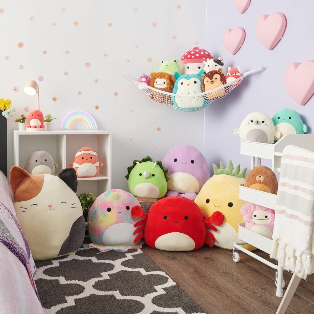 Squishmallows Derpy with Sussie collection showing coordinated display appeal