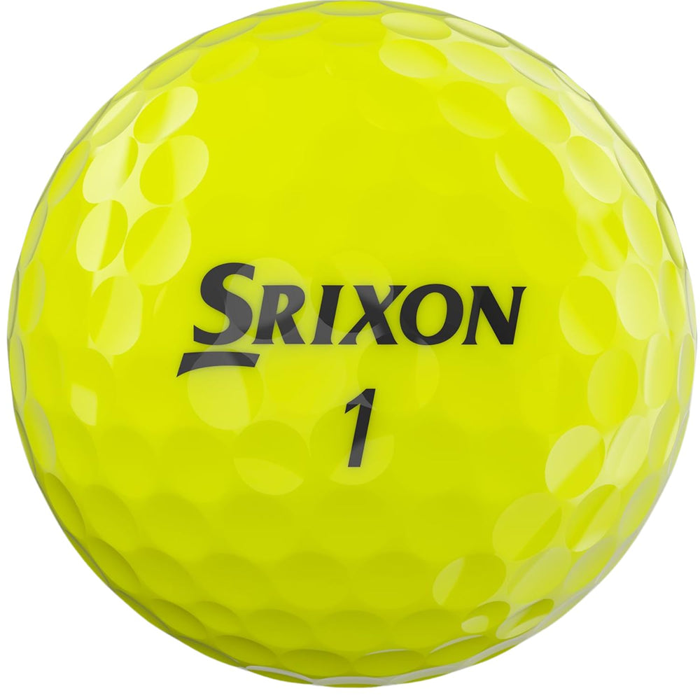 Close-up of Srixon Q Star Tour cover texture highlighting softer feel and grip