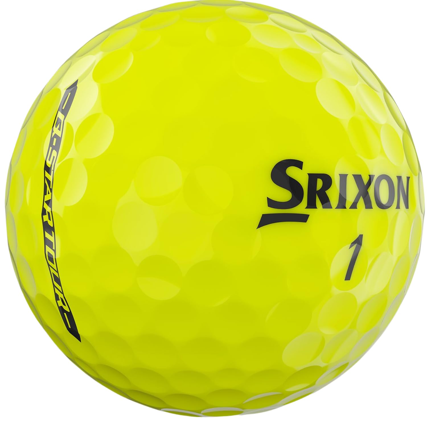 Srixon Q Star Tour ball in hand showing scale and easy visibility on course
