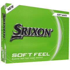 Srixon front packaging showing value and soft feel benefit