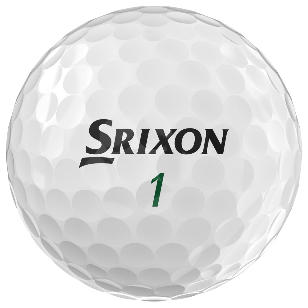 Srixon single ball close-up highlighting softer cover for better touch
