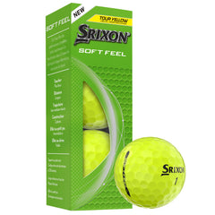 Srixon Soft Feel core diagram highlighting FastLayer core and distance benefit for moderate swings