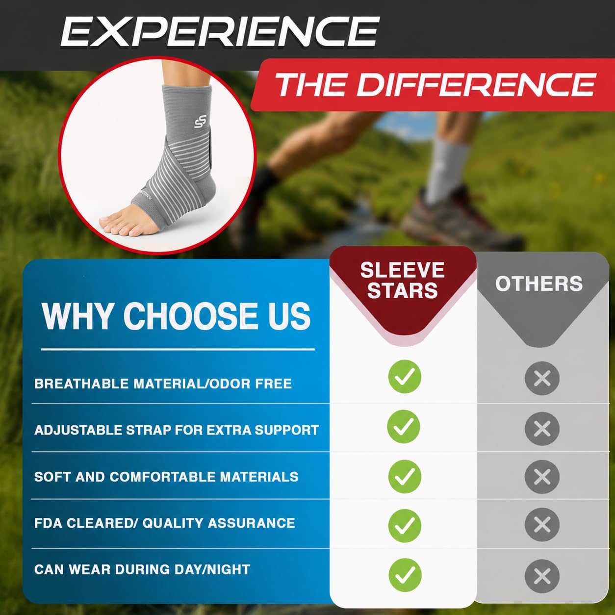 SS SLEEVE STARS measurement guide ensuring accurate fit and sizing