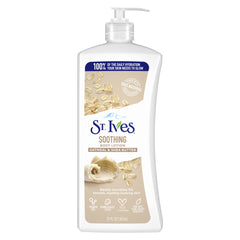 St. Ives pump dispenser close-up for easy single-handed use
