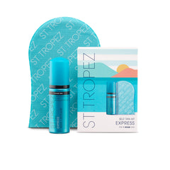 St.Tropez mini kit front packaging showing products and benefits