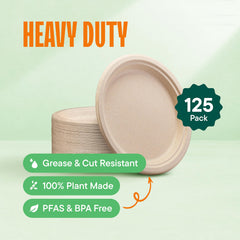Stack Man close-up bagasse texture highlighting durable natural fiber