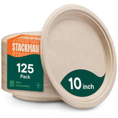 Stack Man front packaging showing 125-pack and eco benefits