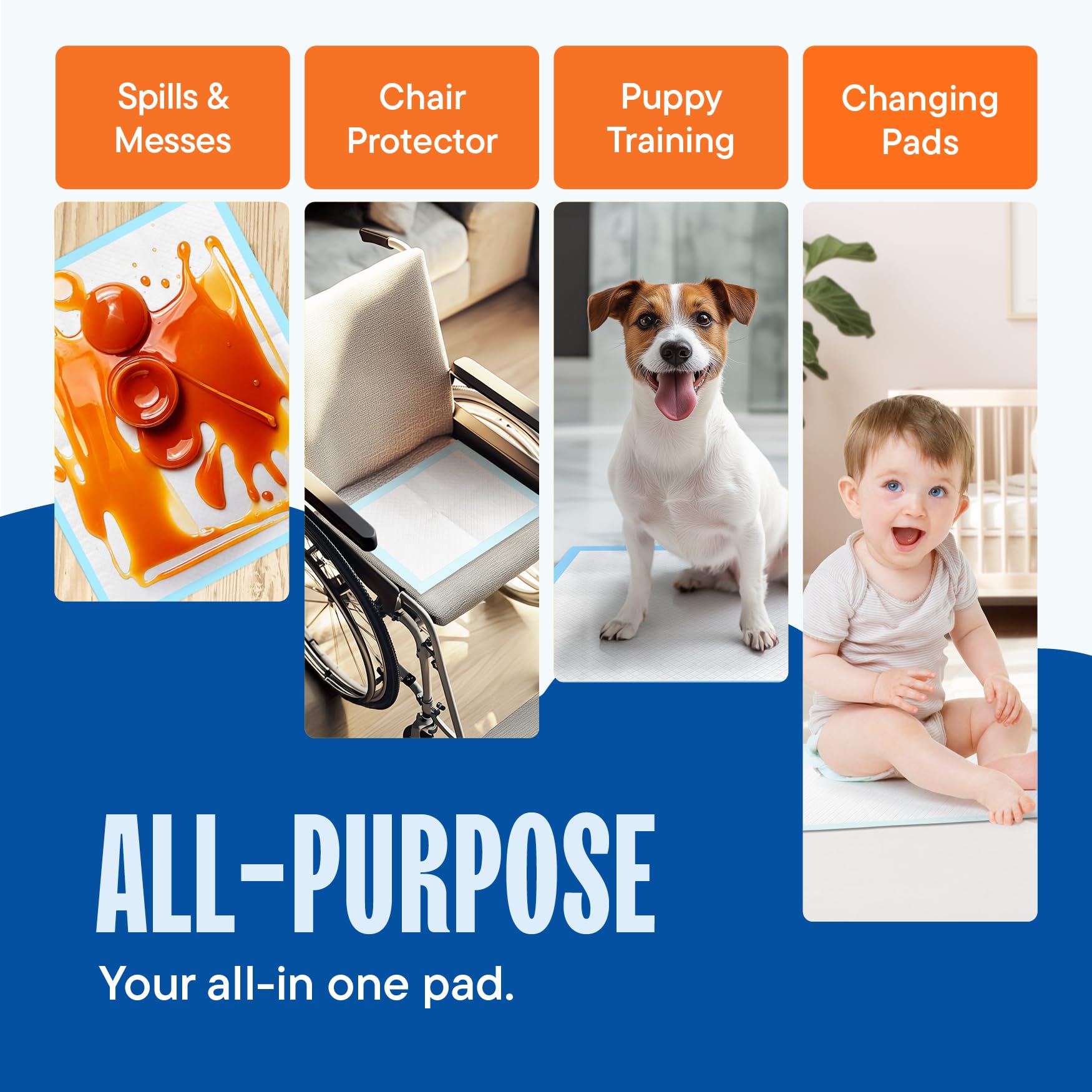 Stack Man pad inside dog crate aiding puppy training and floor protection