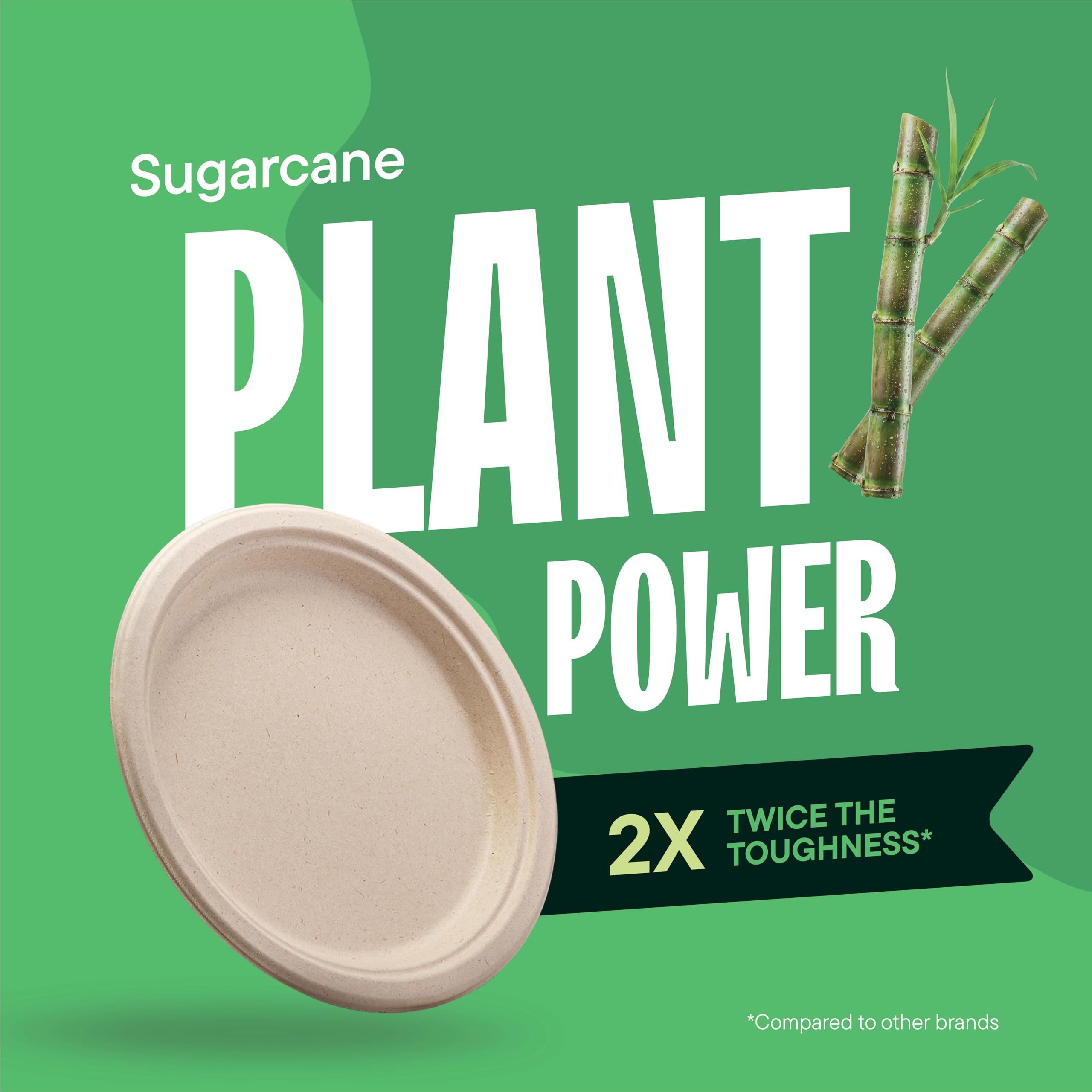 Stack Man stack of plates top view indicating easy storage