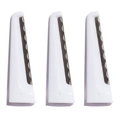 StackedSkincare front pack of three replacement blades showing quantity and branding benefit quick restock