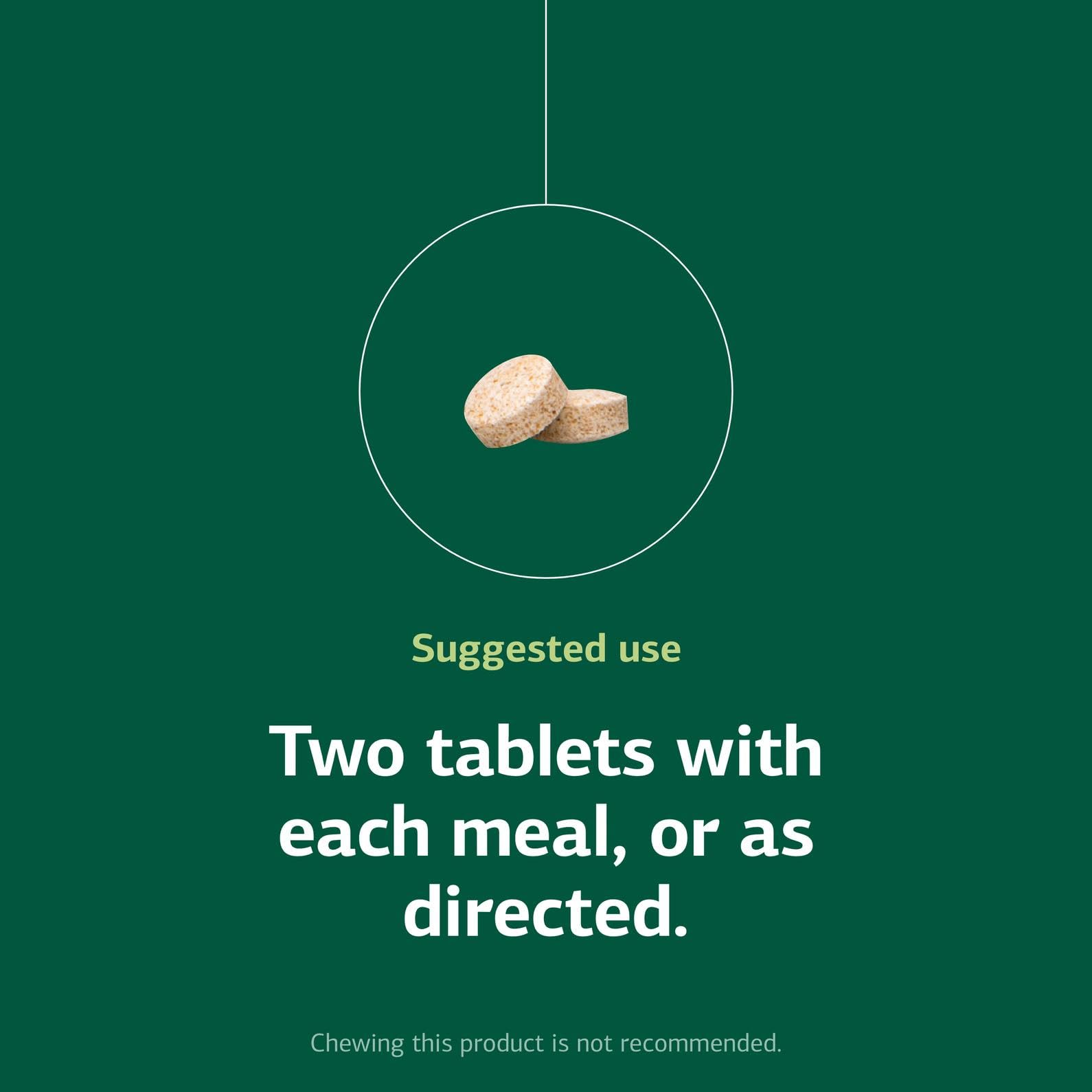 Standard Process Zypan tablets spread on surface showing tablet shape and protective coating benefit