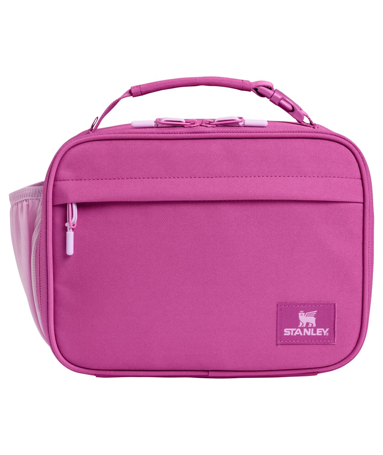 STANLEY front view of dark blossom lunch box showing durable design and appeal