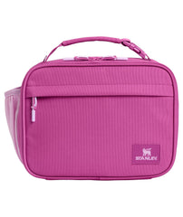 STANLEY front view of dark blossom lunch box showing durable design and appeal