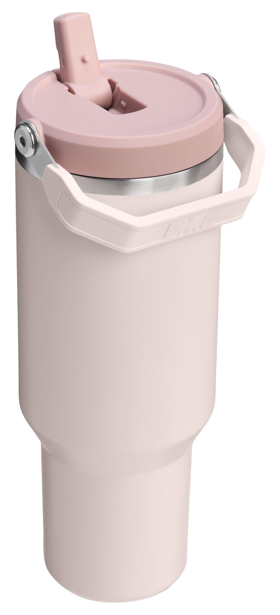 STANLEY handle and base of tumbler highlighting easy-carry convenience and cupholder fit