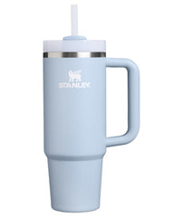 STANLEY front view of blue dream stone tumbler showing design and capacity benefit