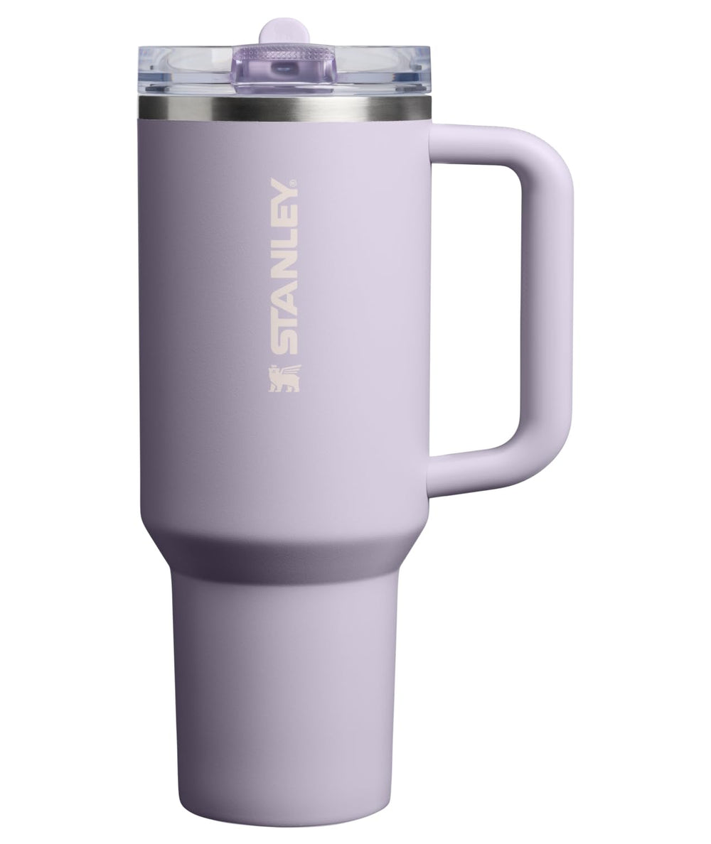 STANLEY Quencher front view showing Purple Dust color and capacity, durable and stylish