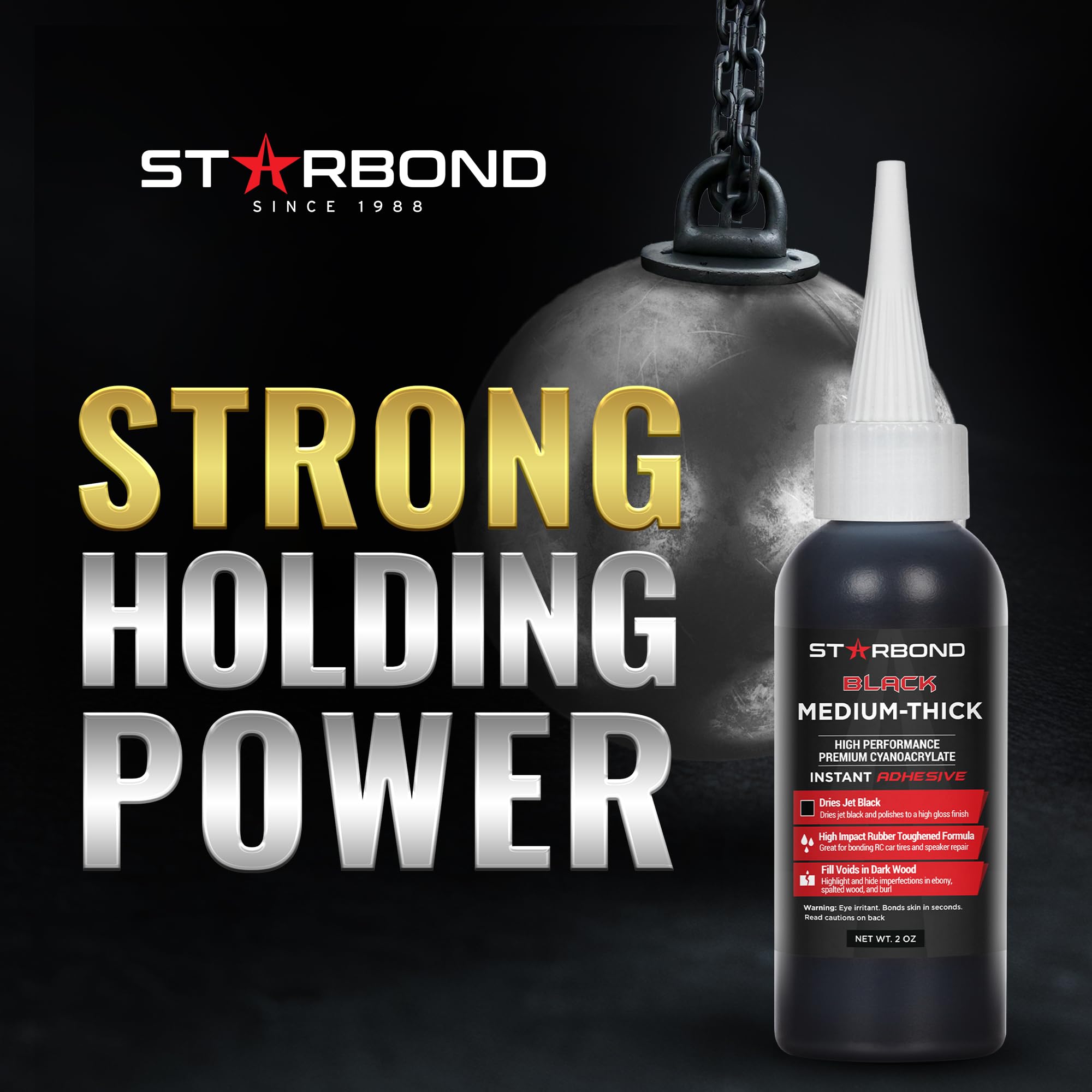 STARBOND micro-tip applying adhesive precisely into a small gap for accurate repair