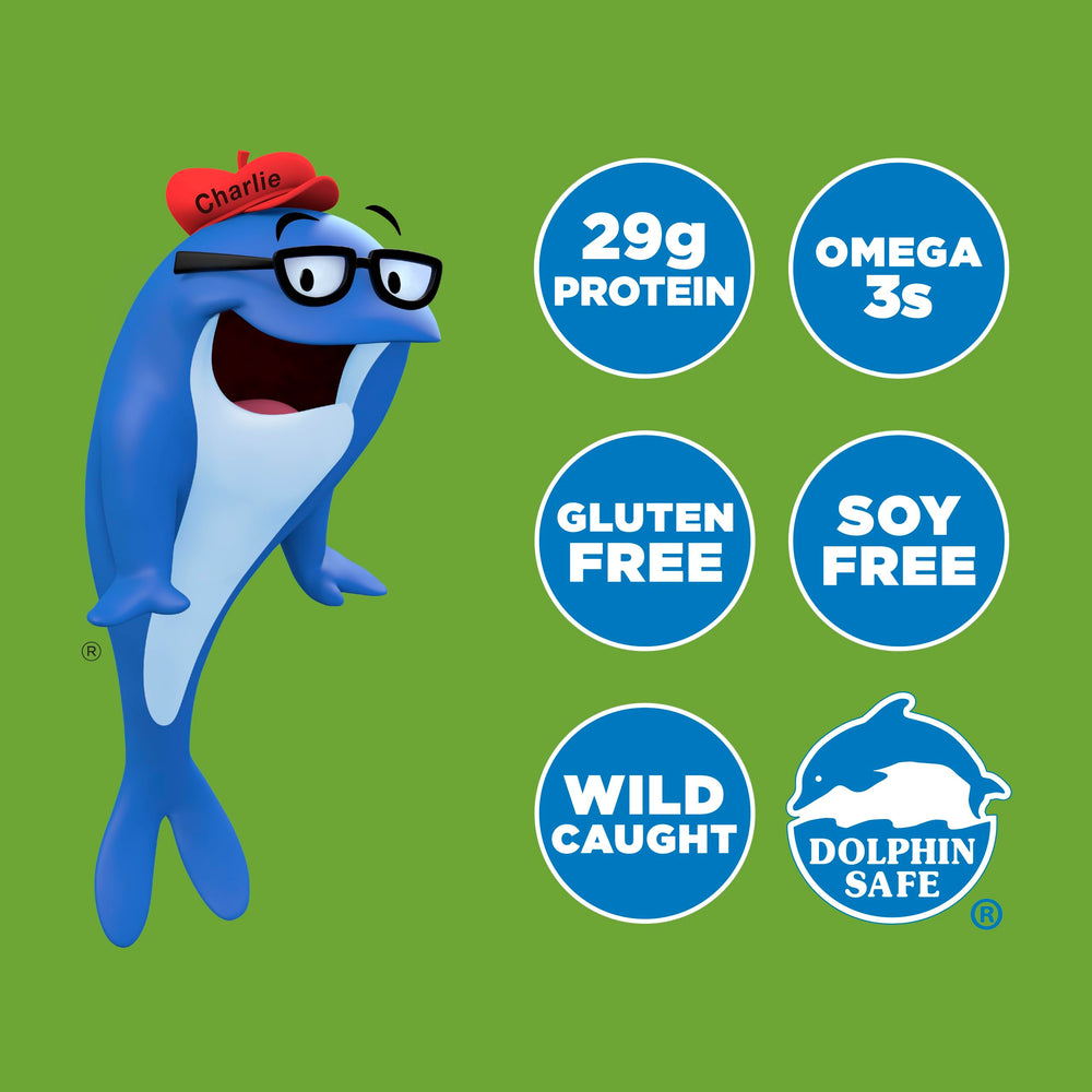 StarKist E.V.O.O. nutrition label detail showing protein and calorie information