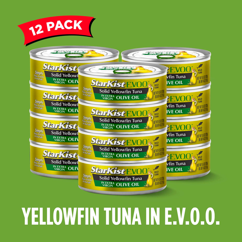 StarKist E.V.O.O. tuna used in sandwich demonstrating tasty, protein-rich lunch