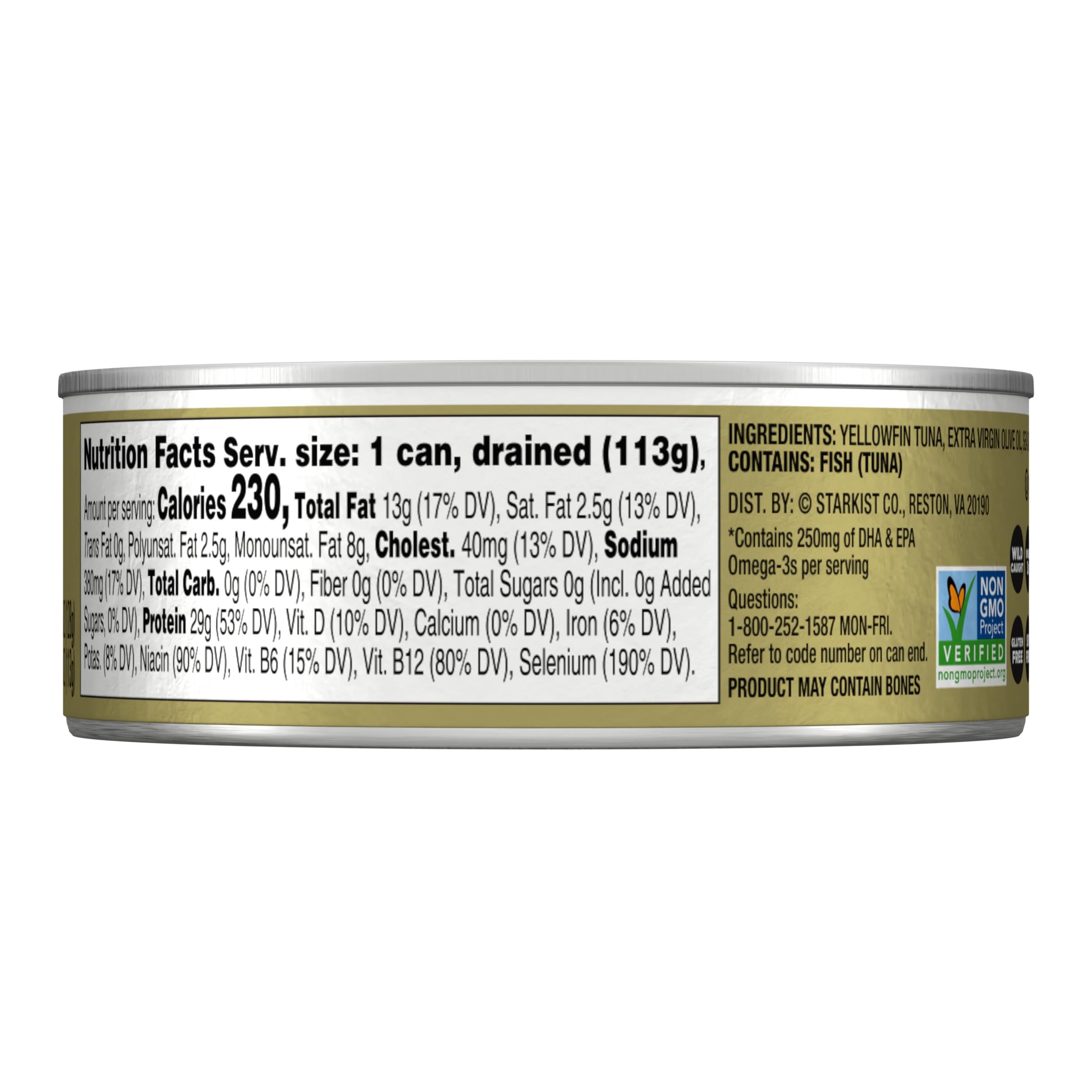 StarKist E.V.O.O. close-up of tuna flakes highlighting moist texture and flavor