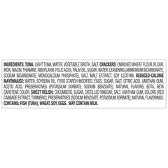 StarKist reduced-calorie mayonnaise and relish packets displayed for portioned flavor