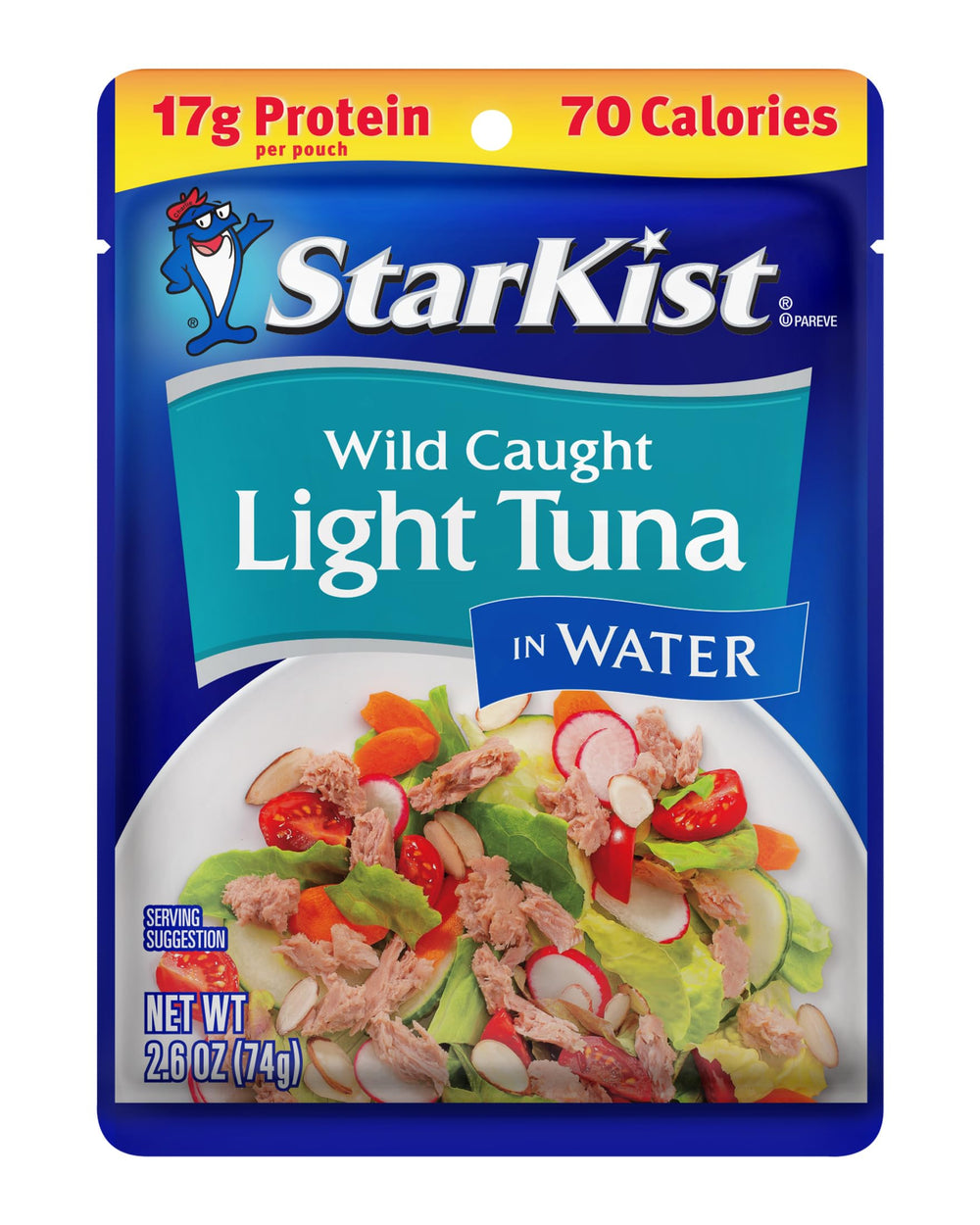 StarKist close-up of tuna texture highlighting flaky chunks and freshness