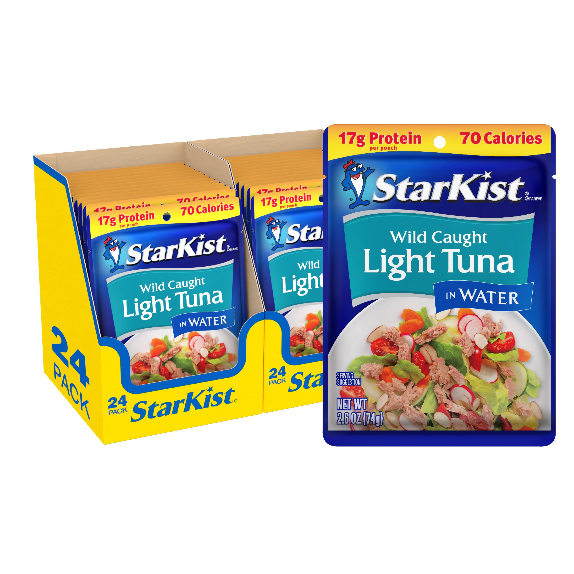 StarKist front pouch image showing packaging and quick convenience