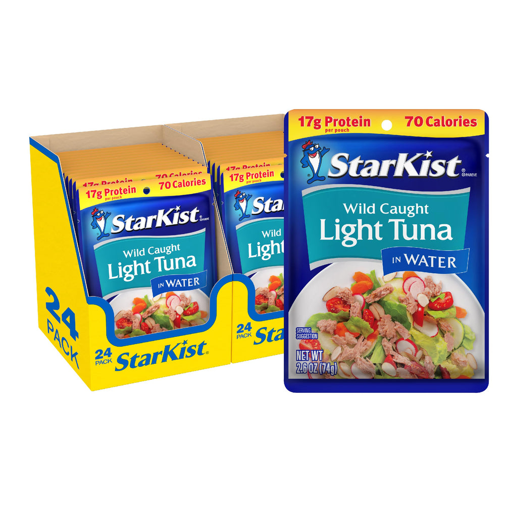 StarKist front pouch image showing packaging and quick convenience