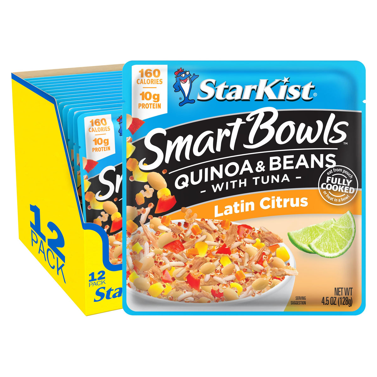 StarKist Smart Bowls front pouch showing Latin Citrus packaging and convenience