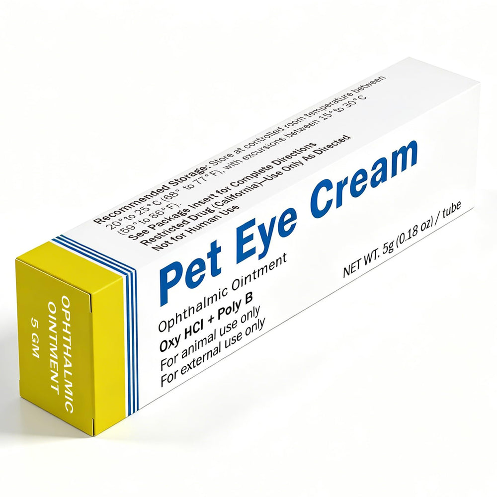 starmixus in grooming scene supporting clean, bright eyes
