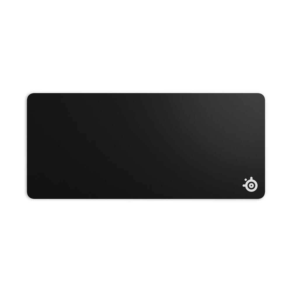 SteelSeries QcK XXL front view showing full-desk coverage and clean look