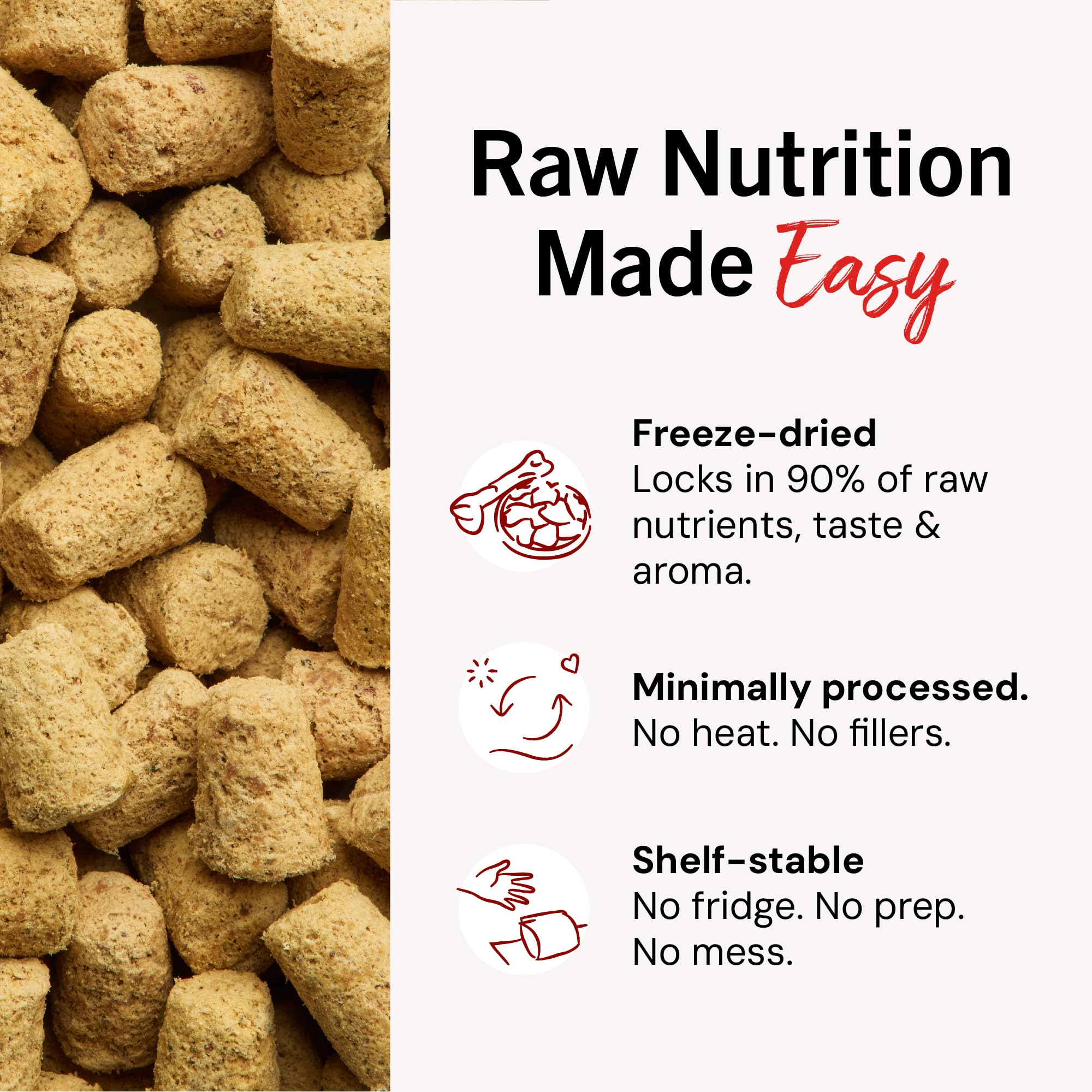 Stella & Chewy's measured portion on scale for accurate feeding