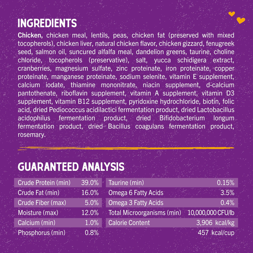 Stella & Chewy's freeze-dried raw coating detail for stronger flavor