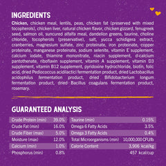 Stella & Chewy's freeze-dried raw coating detail for stronger flavor