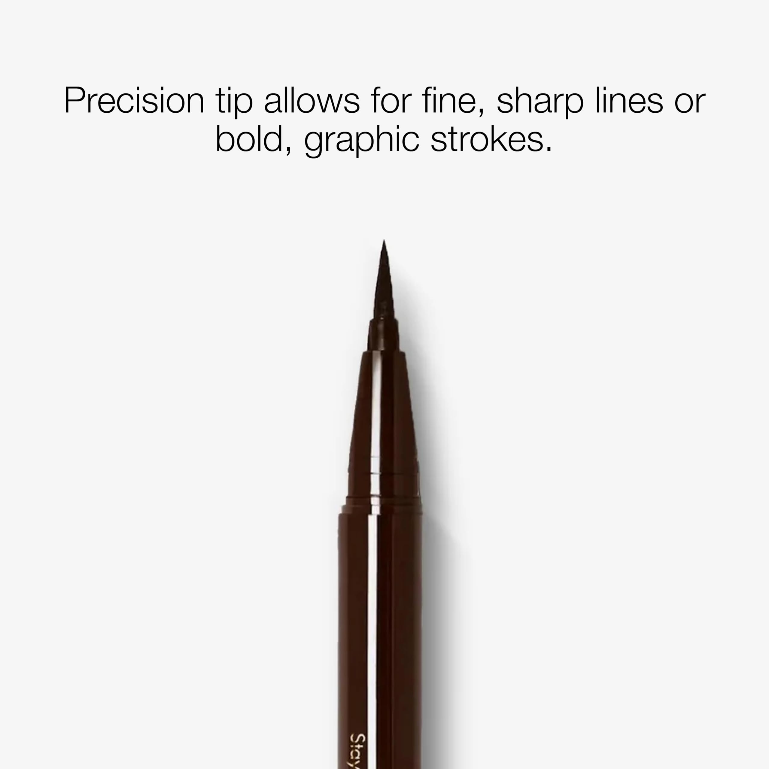 stila felt-tip detail closeup highlighting control and smooth application