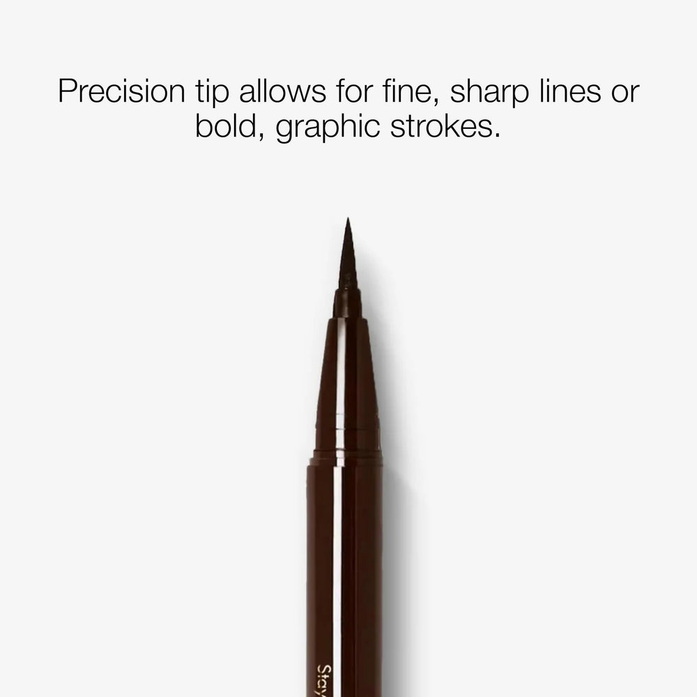 stila felt-tip detail closeup highlighting control and smooth application
