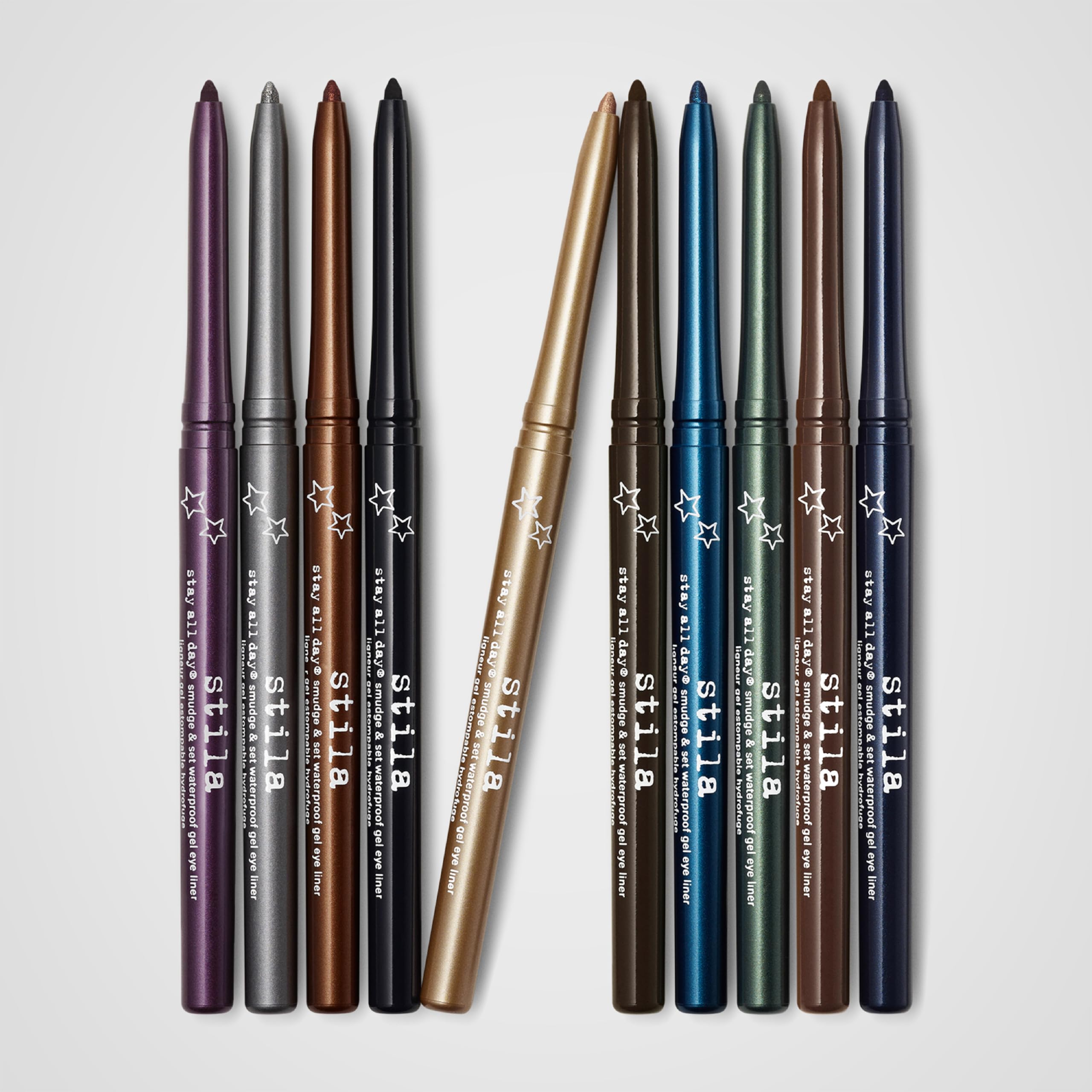 stila stingray black packaging label showing product details and claims