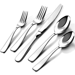 Stilloye flatware front packaging showing complete 40-piece set and gifting appeal