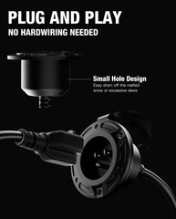 stio 12AWG copper cable pigtail for high conductivity and reliable power delivery