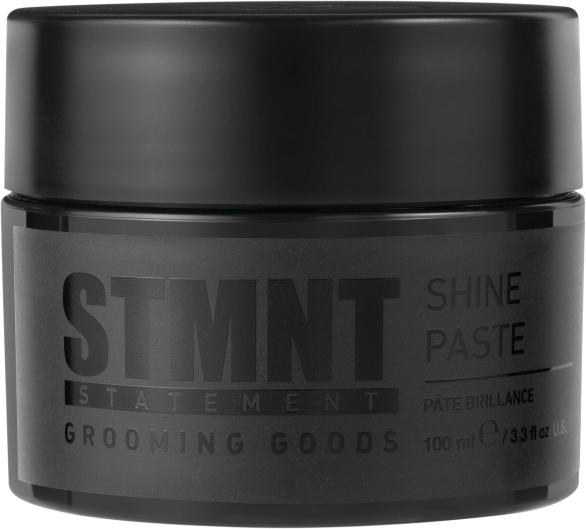 STMNT front jar view showing packaging and product identity, polished look benefit