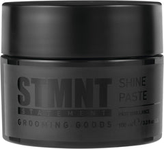 STMNT front jar view showing packaging and product identity, polished look benefit
