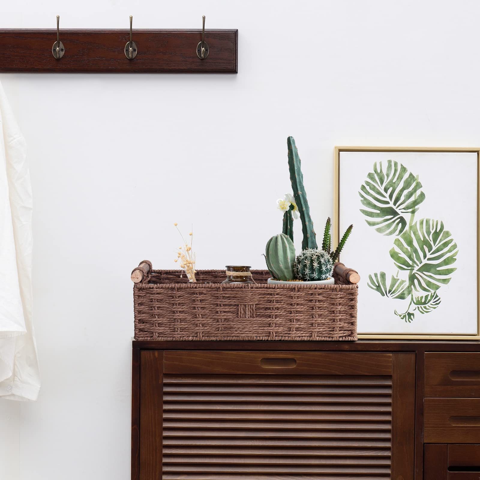 STOBSK styled on vanity showing decorative organization benefit