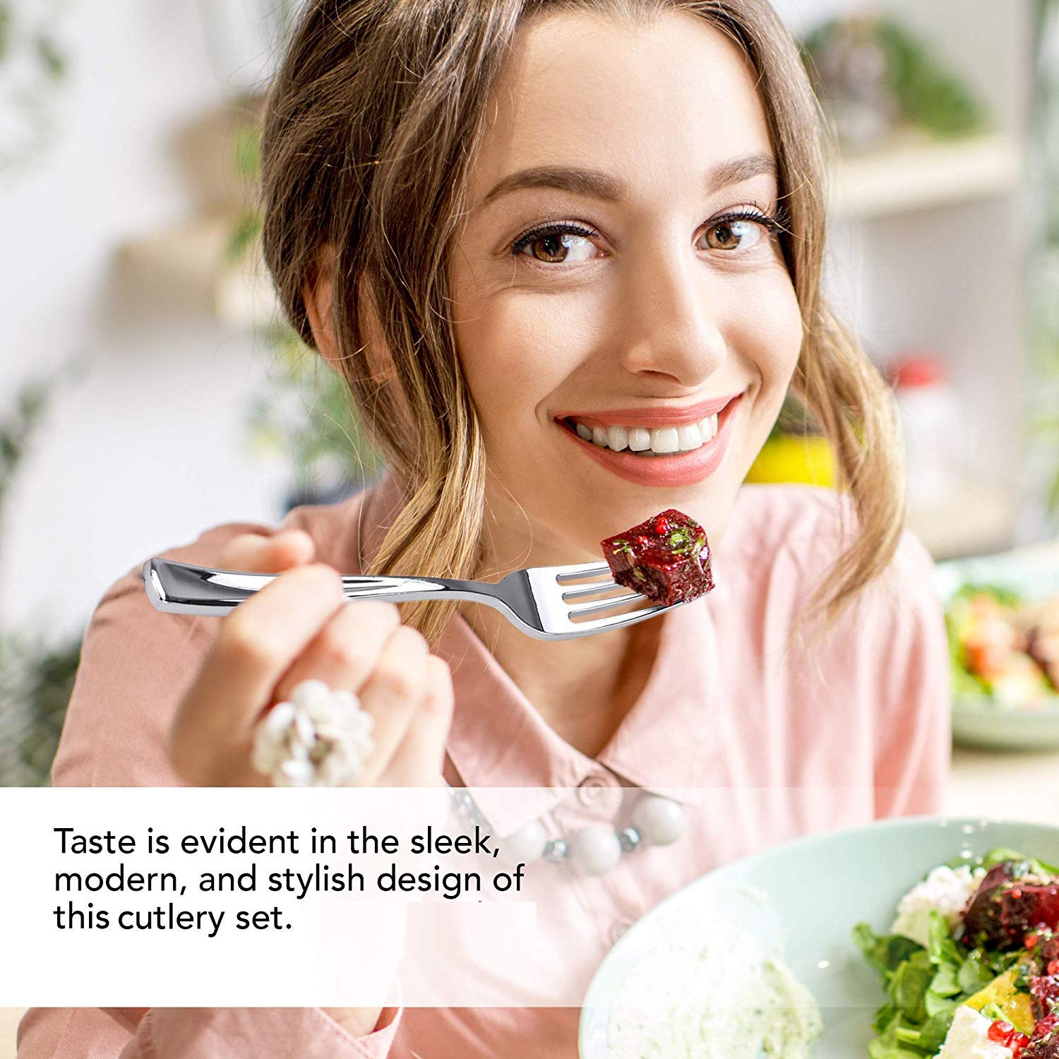 Stock Your Home cutlery set on a dressed table enhancing event presentation
