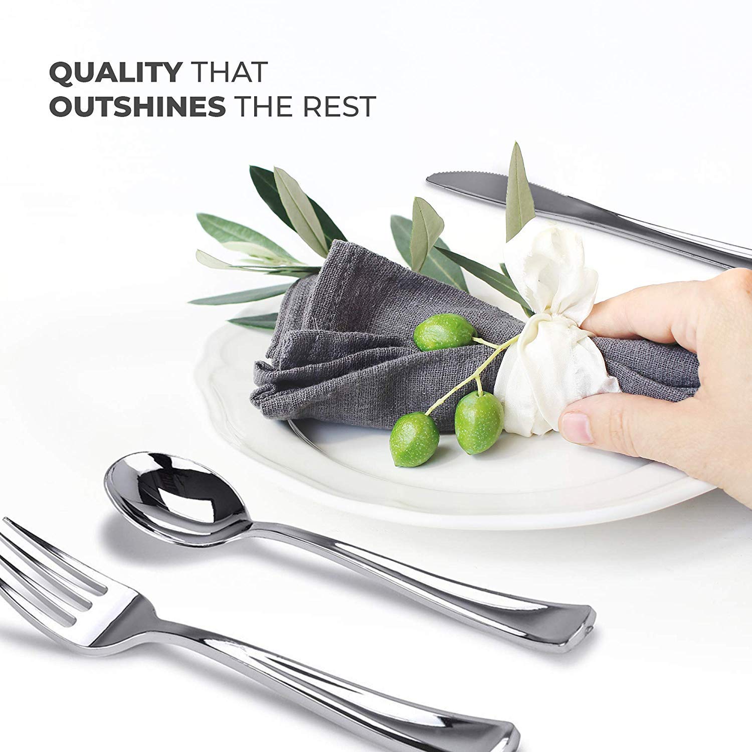 Stock Your Home knife serration detail showing cutting edge for cooked foods