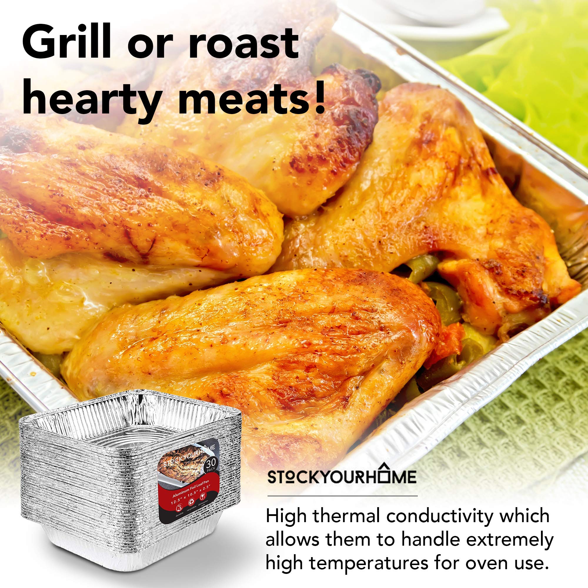 Stock Your Home tray on catering table styled for buffet service and presentation